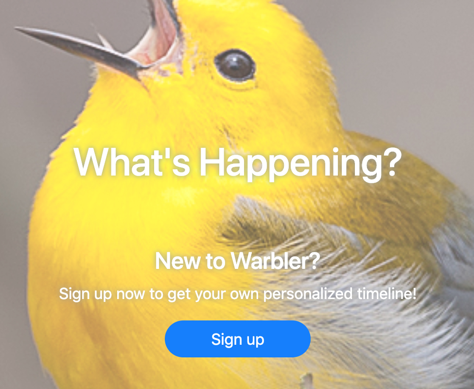 Warbler